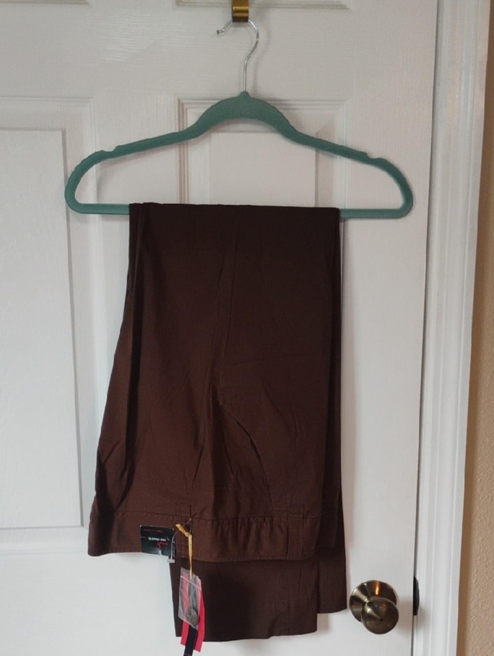 Anthropologie Tapemeasure Size 10 Women's Khaki Cargo Pants  Brown/Rust Nwt $49